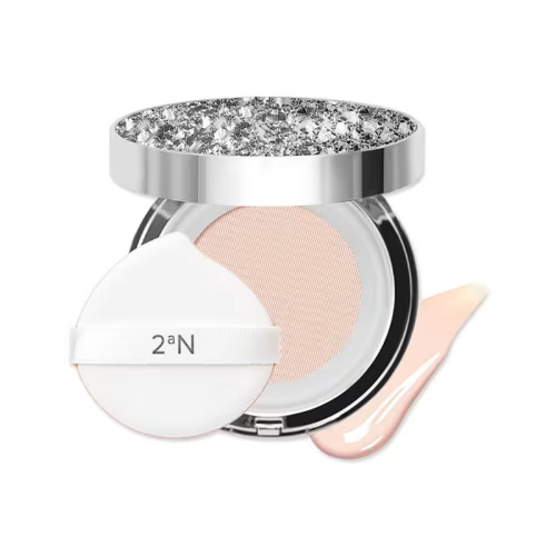 2aN Gleaming Tension Pact Cushion Foundation - No17 Pure Ivory 13 gr - 1