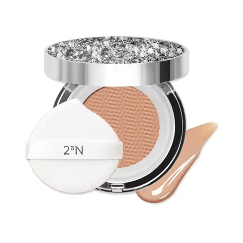2aN Gleaming Tension Pact Cushion Foundation - No25 Sand Beige 13 gr - 1