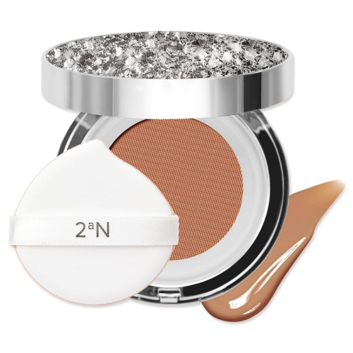 2aN Gleaming Tension Pact Cushion Foundation - No29 Caramel Beige 13 gr - 2aN