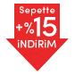 Sepette Ekstra Yüzde 15 İNDİRİM