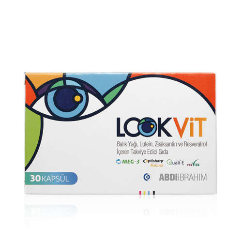 Abdi İbrahim Lookvit Takviye Edici Gıda 30 Kapsül - Abdi İbrahim
