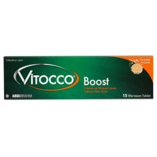 Abdi İbrahim Vitocco Boost Takviye Edici Gıda 15 Efervesan Tablet - 1