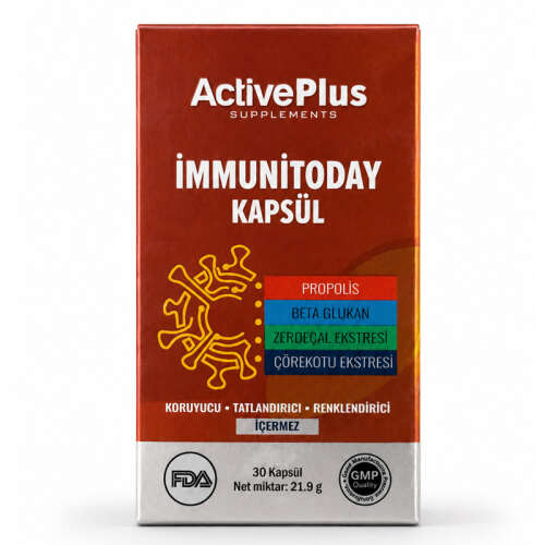 Active Plus Immunitoday Takviye Edici Gıda 30 Kapsül - Active Plus