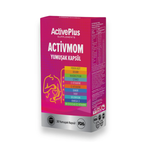 Activeplus Activemom Takviye Edici Gıda 30 Yumuşak Kapsül - Active Plus