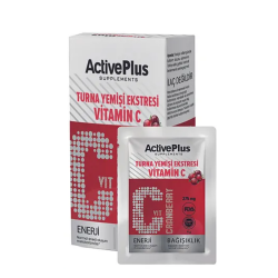 ActivePlus Cranberry Vitamin C İçeren Takviye Edici Gıda 10 Toz Saşe - 1