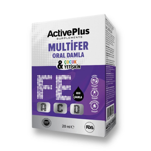 ActivePlus Multifer Damla 20 ml - Active Plus