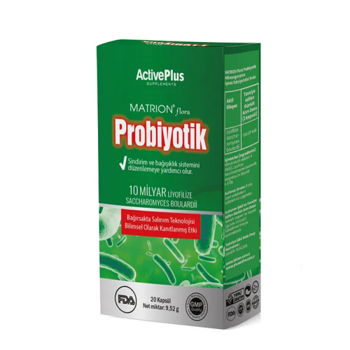 ActivePlus Probiyotik İçeren Takviye Edici Gıda 20 Kapsül - 2