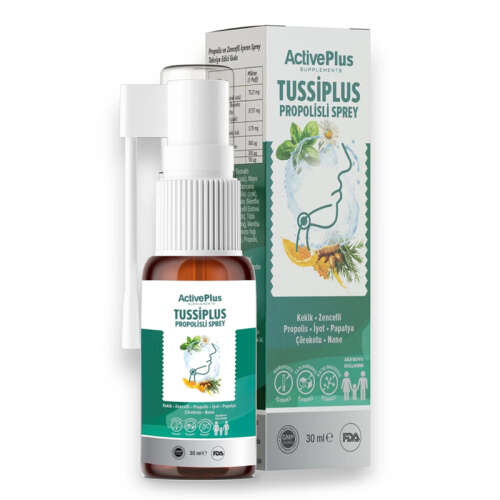 ActivePlus TussiPlus Propolisli Boğaz Spreyi 30 ml - Active Plus