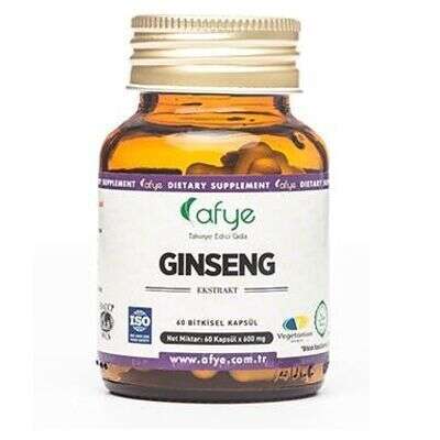 Afye Ginseng (Panax) 60 kapsül - Afye