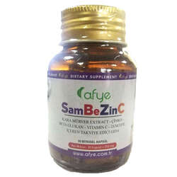 Afye SamBeZinC Takviye Edici Gıda 30 Kapsül