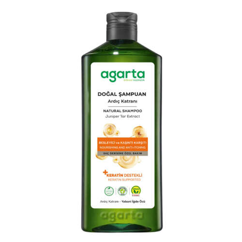 Agarta Ardıç Katranı ve Keratin Şampuanı 400 ml - Agarta