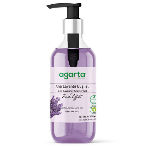 Agarta Doğal AHA Lavanta Duş Jeli 400 ml - 1