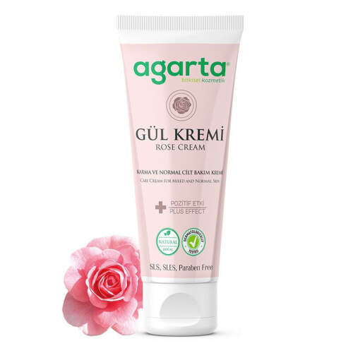 Agarta Doğal Gül Kremi 75 ml - Agarta