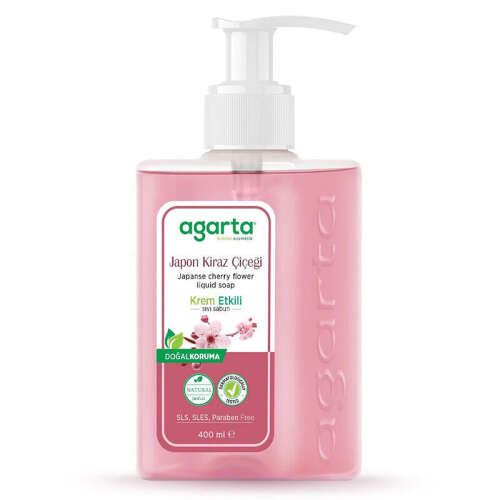 Agarta Japon Kirazı Çiçeği Sıvı Sabun 400 ml - 1