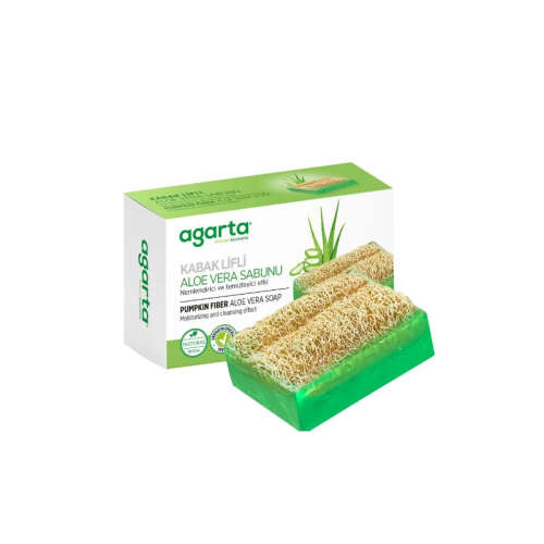 Agarta Kabak Lifli Aloe Vera Sabunu 125 g - Agarta
