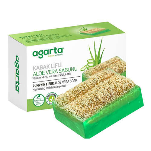 Agarta Kabak Lifli Aloe Vera Sabunu 125 gr - Agarta