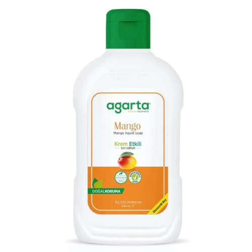 Agarta Mango Krem Etkili Sıvı Sabun 1500 ml - 1
