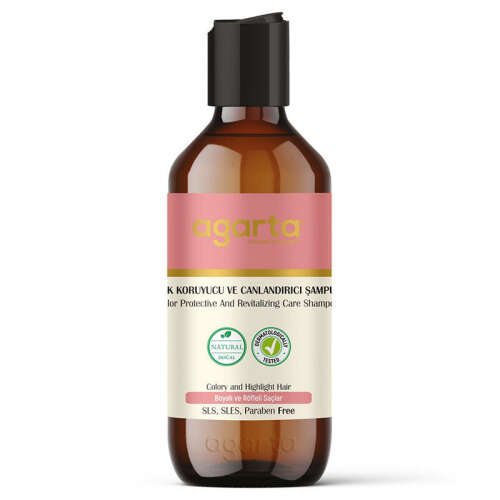 Agarta Renk Koruyucu ve Canlandırıcı Şampuan 400 ml - Agarta