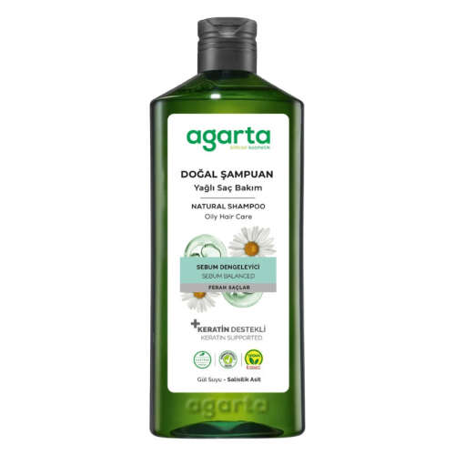 Agarta Yağlı Saç Bakım Şampuanı 400 ml - Agarta