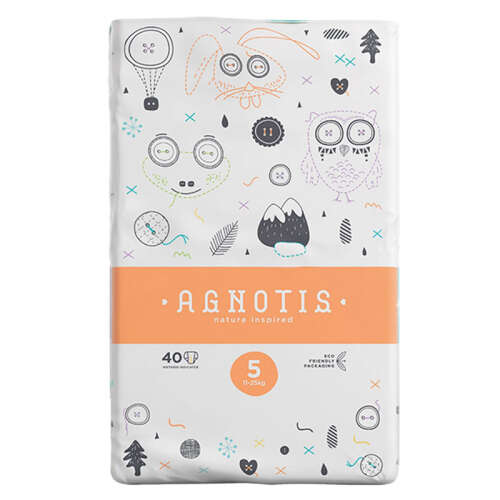 Agnotis Baby Bebek Bezi No5 - 40'lı Paket - 1
