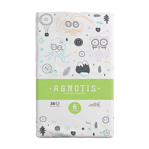 Agnotis Baby Bebek Bezi No6 - 36'lı Paket - 1