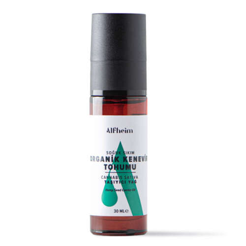 Alfheim Organik Kenevir Tohumu Yağı 30 ml - Alfheim