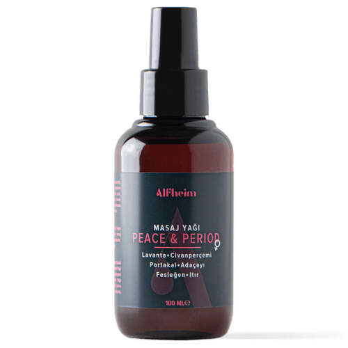 Alfheim Peace - Period Masaj Yağı 100 ml - Alfheim