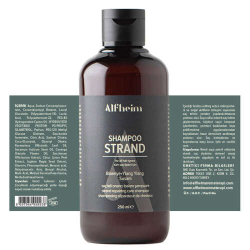 Alfheim Saç Teli Güçlendirici Şampuan 250 ml - 2