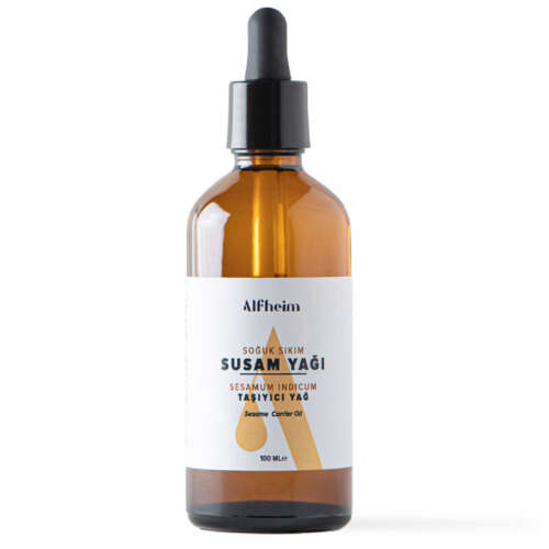 Alfheim Susam Taşıyıcı Sabit Yağı 100 ml - Alfheim
