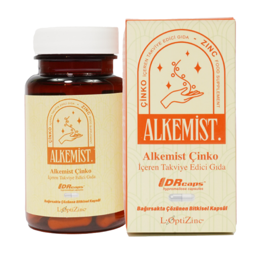 Alkemist Çinko İçeren Takviye Edici Gıda 60 Kapsül - Alkemist