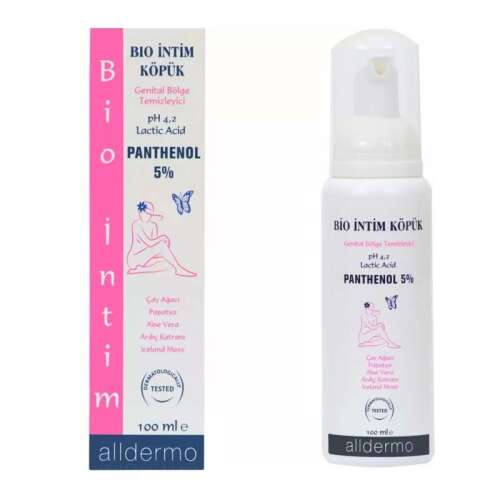 Alldermo Panthenol Bio İntim Köpük 100ml - 1