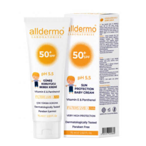 Alldermo pH 5.5 Güneş Koruyucu Krem Spf50+ 75 ml - 1