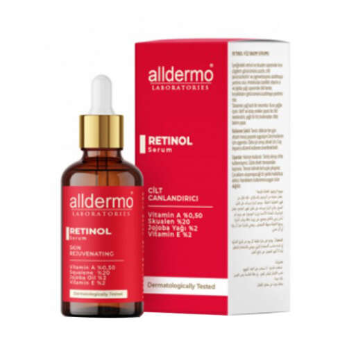 Alldermo Retinol Gece Serumu 30 ml - Alldermo