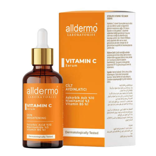 Alldermo Vitamin C Aydınlatıcı Serum 30 ml - Alldermo