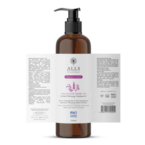 Alls Biocosmetics Organik Anti Stretch Mark Çatlak Önlemeye Yardımcı Jel 350 ml - 2