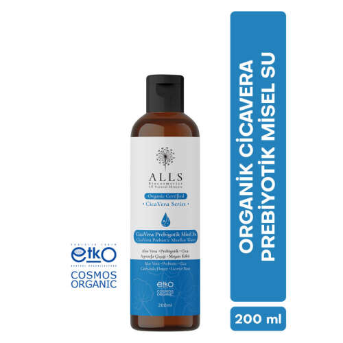 Alls Biocosmetics Organik CicaVera Prebiyotik Misel Su 200 ml - 5