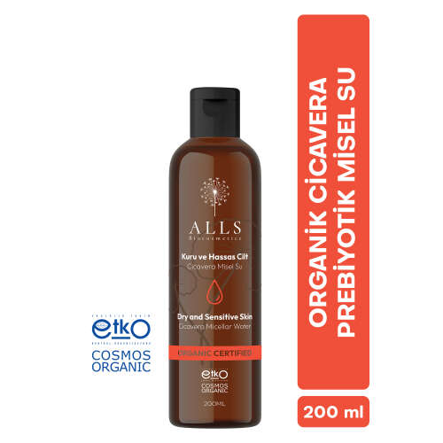 Alls Biocosmetics Organik CicaVera Prebiyotik Misel Su 200 ml - 5