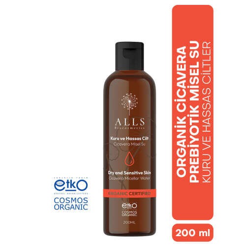 Alls Biocosmetics Organik CicaVera Prebiyotik Misel Su 200 ml - 3