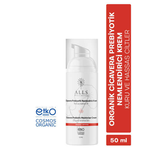 Alls Biocosmetics Organik CicaVera Prebiyotik Nemlendirici Krem 50 ml - 2
