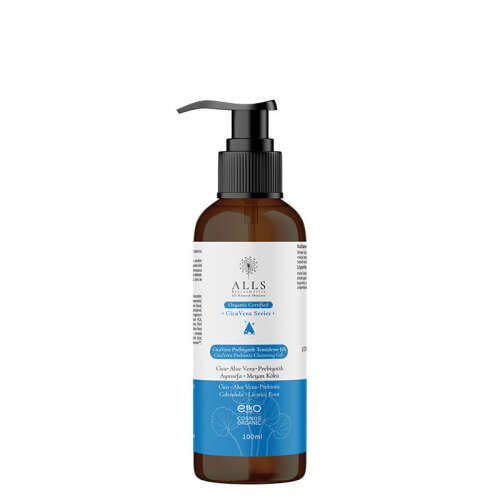 Alls Biocosmetics Organik CicaVera Prebiyotik Temizleme Jeli 100 ml - 1