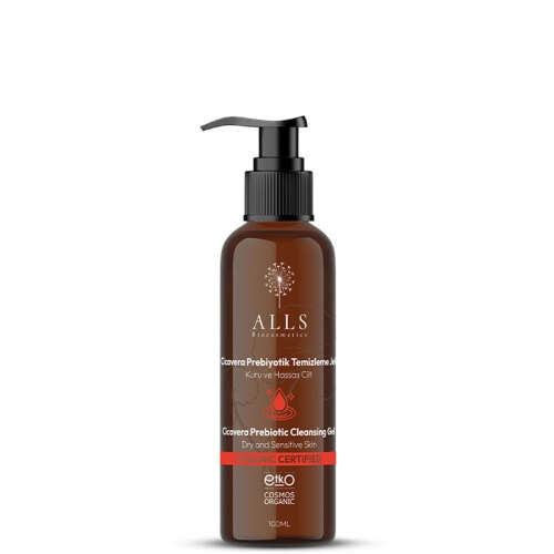 Alls Biocosmetics Organik CicaVera Prebiyotik Temizleme Jeli 100 ml - 2