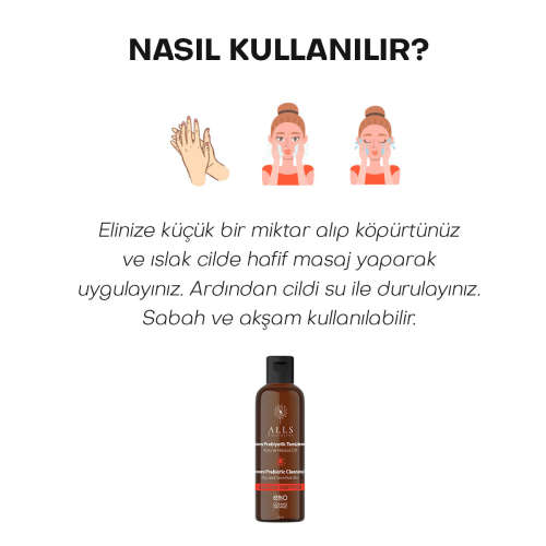 Alls Biocosmetics Organik CicaVera Prebiyotik Temizleme Jeli 50 ml - 5