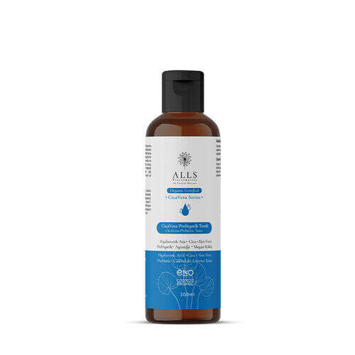 Alls Biocosmetics Organik CicaVera Prebiyotik Tonik 100 ml - Alls Biocosmetics