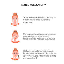 Alls Biocosmetics Organik CicaVera Prebiyotik Tonik 200 ml - 7