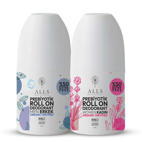 Alls Biocosmetics Çiftlere Özel Organik Deodorant SETİ - Alls Biocosmetics