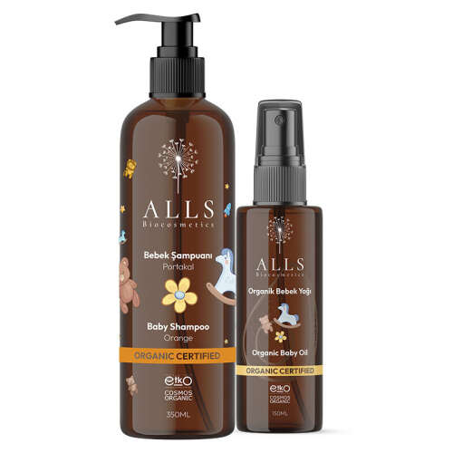 Alls Biocosmetics Organik Bebek Bakım Seti 1 - 1
