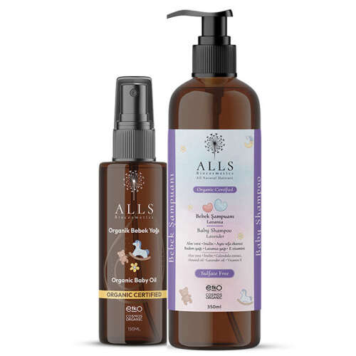 Alls Biocosmetics Organik Bebek Bakım Seti 2 - 1