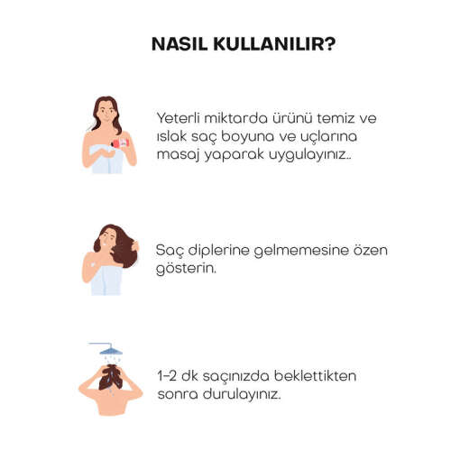 Alls Biocosmetics Organik Besleyici Prebiyotik Saç Kremi 350 ml - 8