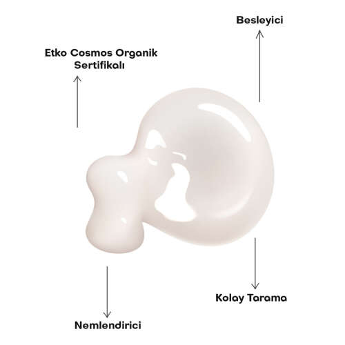 Alls Biocosmetics Organik Besleyici Prebiyotik Saç Kremi 350 ml - 6