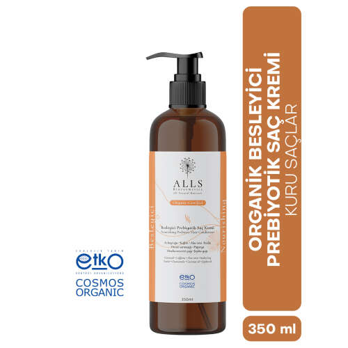 Alls Biocosmetics Organik Besleyici Prebiyotik Saç Kremi 350 ml - Alls Biocosmetics